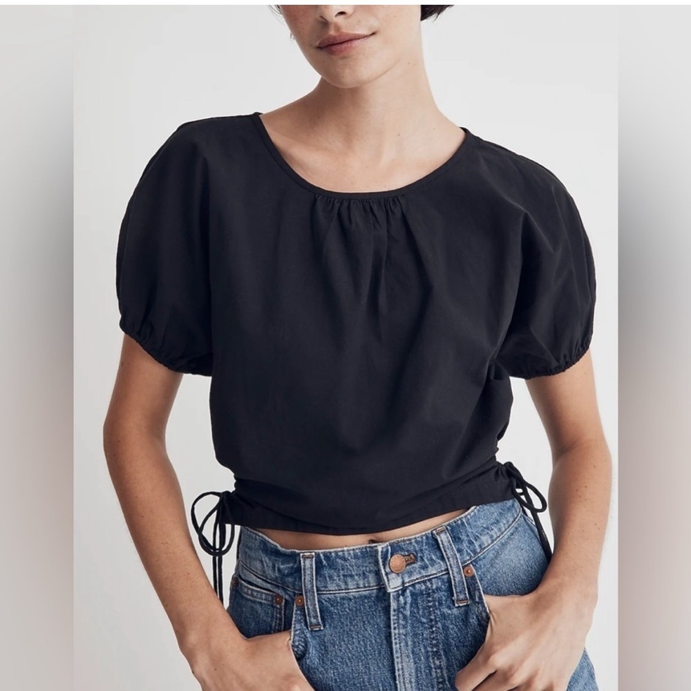 Madewell puff sleeve top